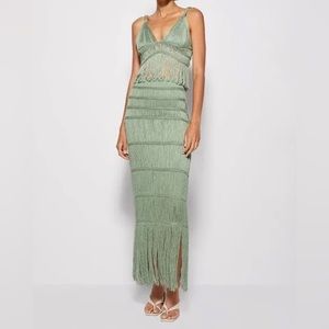 Simkhai 2 Piece Set (Claudette Macrame Bralette + Cordelia Marcrame Skirt)